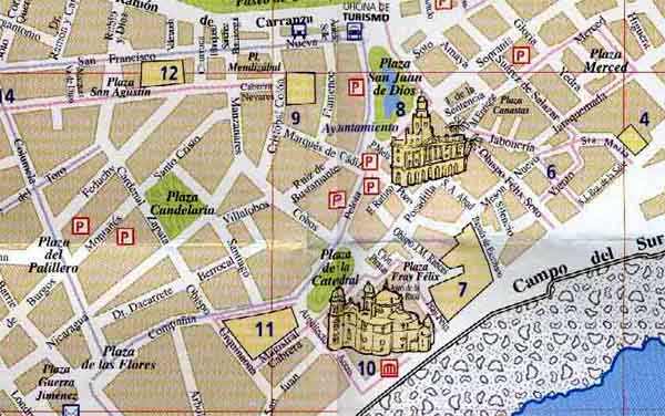 Cadiz Map Of Cadiz